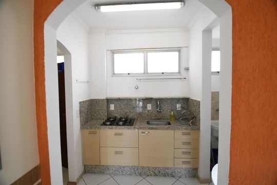 cozinha de kitnet/studio à venda com 1 quarto, 32m² em Botafogo, Campinas