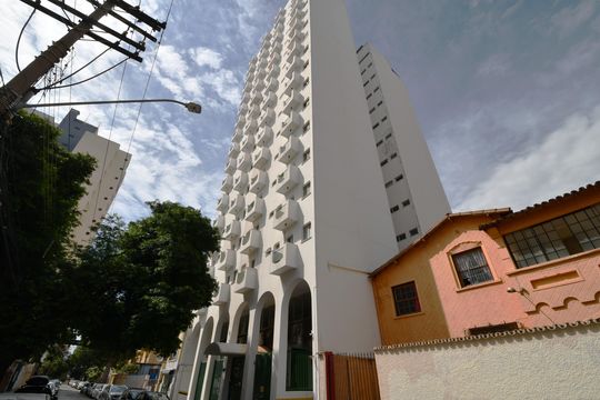 Fachada do Prédio de kitnet/studio à venda com 1 quarto, 32m² em Botafogo, Campinas