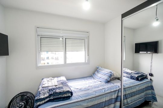 Quarto 02 de apartamento à venda com 3 quartos, 77m² em Tatuapé, São Paulo