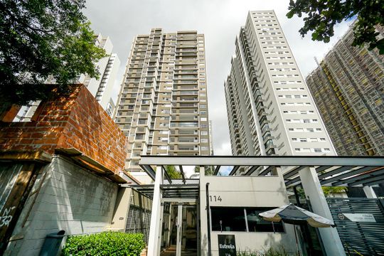 Fachada de apartamento à venda com 3 quartos, 77m² em Tatuapé, São Paulo