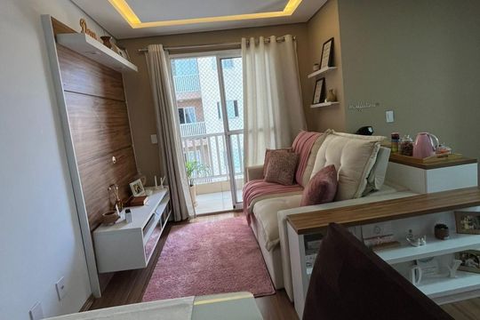 Sala de apartamento à venda com 2 quartos, 50m² em Vila João Ramalho, São Paulo