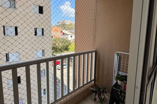 Varanda da Sala de apartamento à venda com 2 quartos, 50m² em Vila João Ramalho, São Paulo