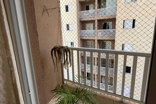 Varanda da Sala de apartamento à venda com 2 quartos, 50m² em Vila João Ramalho, São Paulo