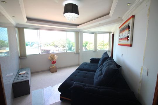 Sala de apartamento à venda com 4 quartos, 400m² em Conjunto Agua Branca, Contagem