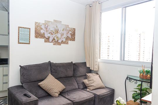 Sala de apartamento à venda com 2 quartos, 38m² em Jardim Prudência, São Paulo