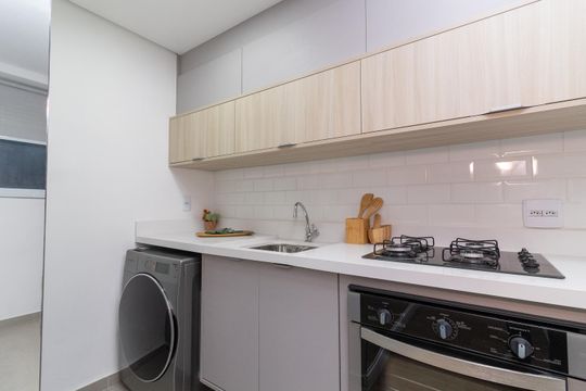 Área de Serviço de apartamento para alugar com 2 quartos, 51m² em Vila Ré, São Paulo