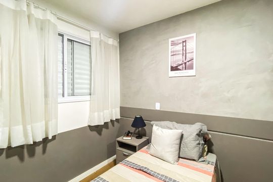 Quarto 2 de apartamento à venda com 2 quartos, 51m² em Vila Ré, São Paulo