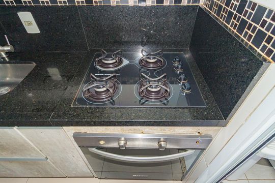 Detalhe - Cozinha de apartamento à venda com 2 quartos, 55m² em Alto do Pari, São Paulo