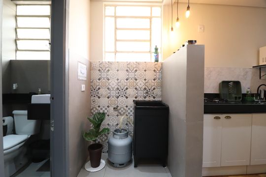 Área de Serviço de apartamento para alugar com 1 quarto, 37m² em Centro, Uberlândia