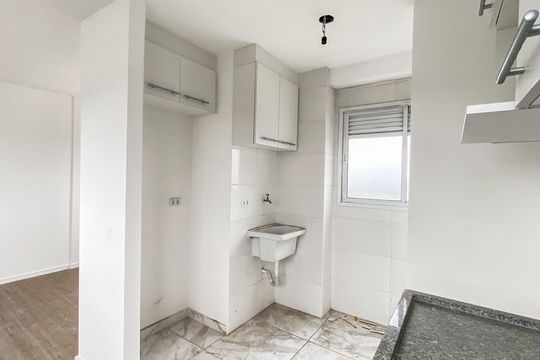Cozinha de apartamento à venda com 2 quartos, 47m² em Vila Ré, São Paulo