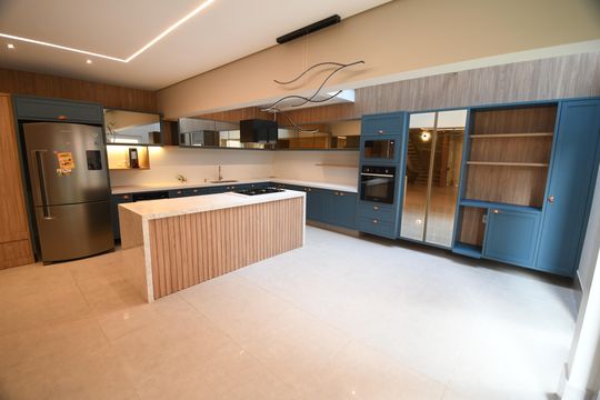 Cozinha de casa de condomínio à venda com 3 quartos, 280m² em Parque Taquaral, Campinas