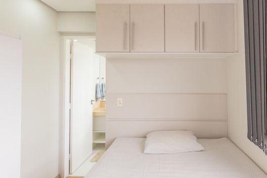 Suíte de apartamento para alugar com 1 quarto, 65m² em Jardim Pauliceia, Campinas