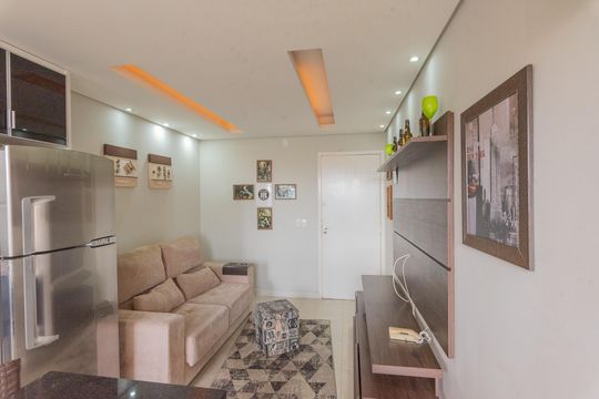 Sala de apartamento para alugar com 1 quarto, 65m² em Jardim Pauliceia, Campinas