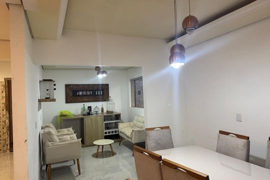 Sala de casa de condomínio para alugar com 3 quartos, 210m² em Condomínio Village do Gramado, Lagoa Santa