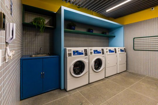 Lavanderia de kitnet/studio à venda com 1 quarto, 35m² em Sumarezinho, São Paulo