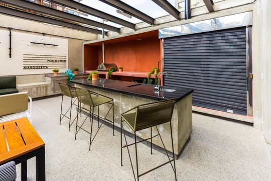 Espaço Gourmet de kitnet/studio à venda com 1 quarto, 35m² em Sumarezinho, São Paulo
