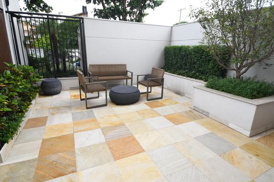 Área comum de apartamento para alugar com 3 quartos, 105m² em Nova Campinas, Campinas