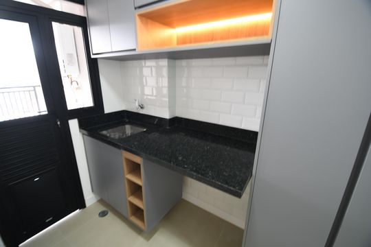 Área de Serviço de apartamento para alugar com 3 quartos, 105m² em Nova Campinas, Campinas