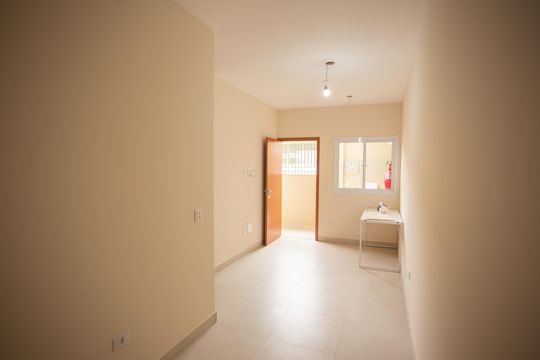 Sala/Cozinha de apartamento à venda com 2 quartos, 38m² em Vila Baruel, São Paulo