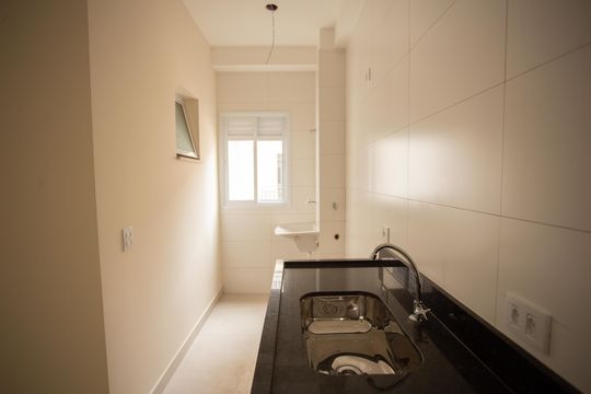 Cozinha e Área de Serviço de apartamento à venda com 2 quartos, 39m² em Vila Baruel, São Paulo