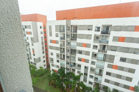 Varanda da Sala de apartamento à venda com 3 quartos, 58m² em Usina Piratininga, São Paulo