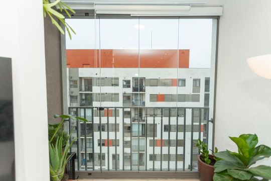Vista da Sala de apartamento à venda com 3 quartos, 58m² em Usina Piratininga, São Paulo