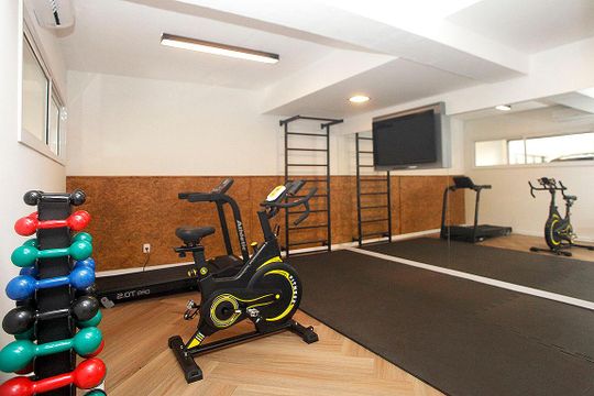 Área Comum - Academia de apartamento à venda com 2 quartos, 51m² em Santa Cecília, Porto Alegre