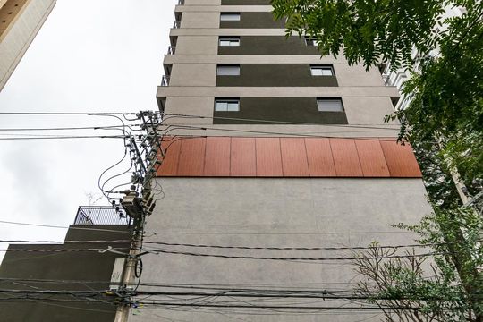 Fachada de apartamento à venda com 1 quarto, 29m² em Vila Santa Catarina, São Paulo