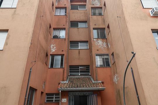 Fachada de apartamento à venda com 2 quartos, 46m² em Sarandi, Porto Alegre