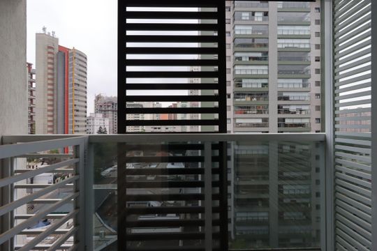 Varanda de kitnet/studio à venda com 1 quarto, 30m² em Jardim, Santo André