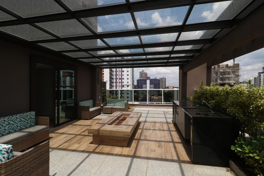 Área Comum de kitnet/studio à venda com 1 quarto, 30m² em Jardim, Santo André
