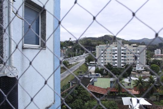 Vista da Área de Serviço de apartamento à venda com 4 quartos, 241m² em Freguesia (jacarepaguá), Rio de Janeiro