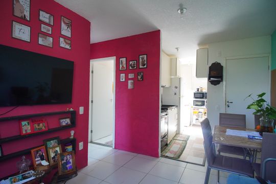 Sala de apartamento à venda com 2 quartos, 42m² em Santo Afonso, Novo Hamburgo