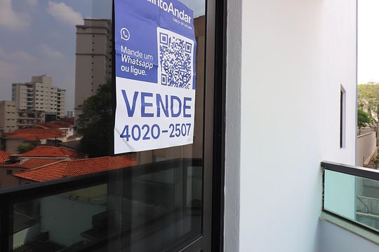 Placa de apartamento à venda com 3 quartos, 87m² em Rudge Ramos, São Bernardo do Campo