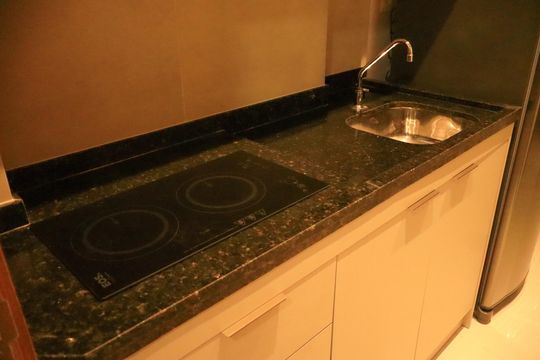 Cozinha de kitnet/studio para alugar com 1 quarto, 30m² em Itapuã, Salvador