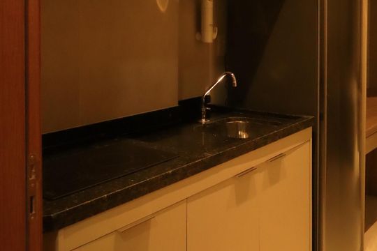 Cozinha de kitnet/studio para alugar com 1 quarto, 30m² em Itapuã, Salvador