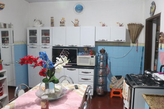 Cozinha de casa à venda com 1 quarto, 98m² em Boa Vista, São Caetano do Sul