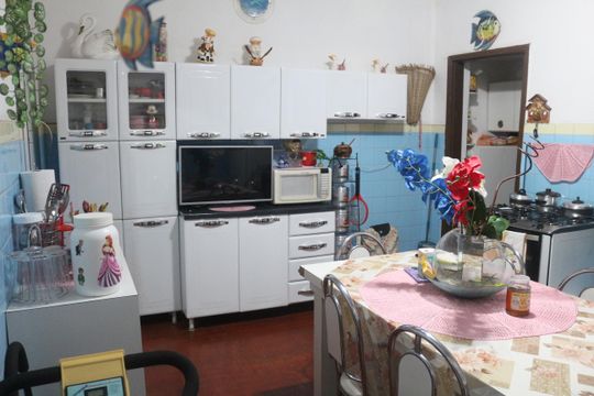 Cozinha de casa à venda com 1 quarto, 98m² em Boa Vista, São Caetano do Sul