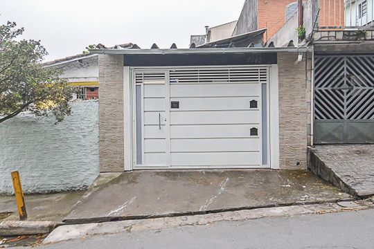 Fachada de casa à venda com 2 quartos, 97m² em Baeta Neves, São Bernardo do Campo