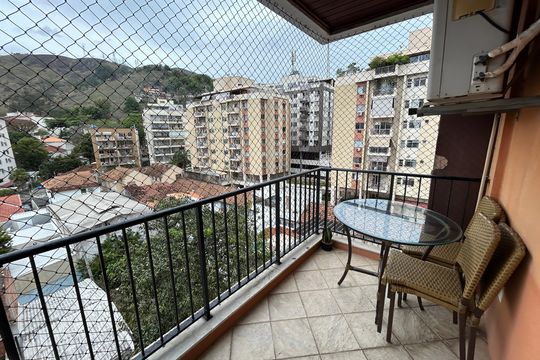 Varanda da Sala de apartamento à venda com 3 quartos, 104m² em Méier, Rio de Janeiro