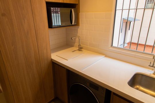 Área de Serviço de apartamento à venda com 2 quartos, 67m² em Cambuí, Campinas