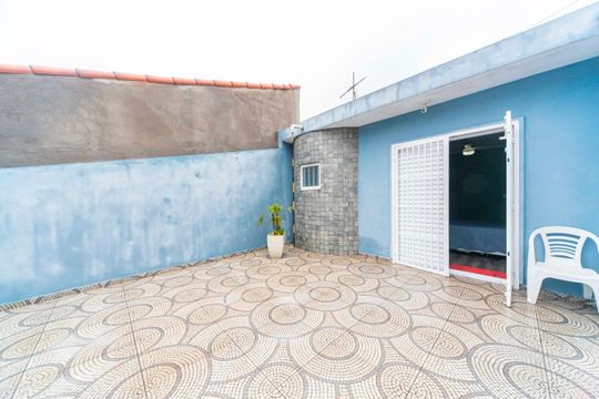 Varanda do Quarto 2 - Casa 1 de casa à venda com 6 quartos, 260m² em Jardim Ipanema, Santo André