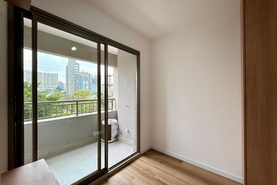 Sala de apartamento à venda com 1 quarto, 32m² em Campo Belo, São Paulo