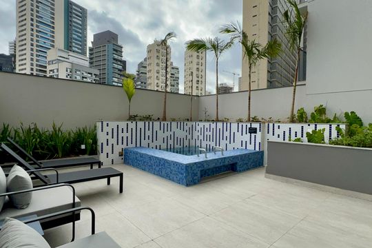 Área comum de kitnet/studio à venda com 1 quarto, 23m² em Perdizes, São Paulo