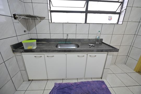 Cozinha de apartamento à venda com 3 quartos, 80m² em Setor Central, Goiânia