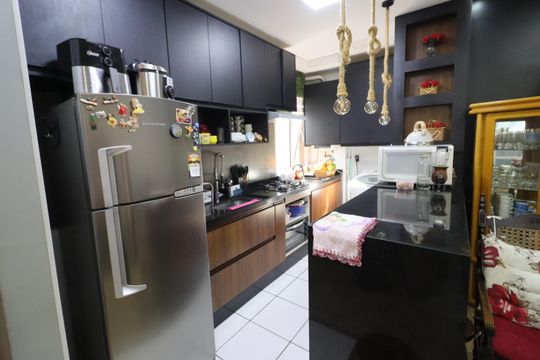 Cozinha  de apartamento à venda com 3 quartos, 87m² em Novo Osasco, Osasco