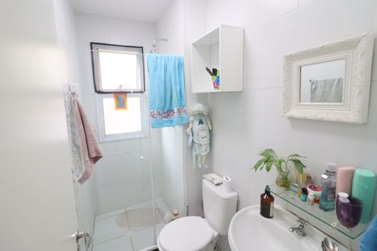 Banheiro de apartamento à venda com 3 quartos, 87m² em Novo Osasco, Osasco