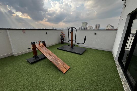 Área comum - Playground de apartamento à venda com 1 quarto, 32m² em Vila Dom Pedro Ii, São Paulo