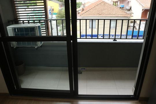 Varanda de apartamento para alugar com 1 quarto, 27m² em Perdizes, São Paulo