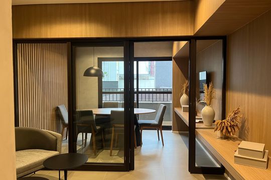 Área comum de apartamento para alugar com 1 quarto, 27m² em Perdizes, São Paulo